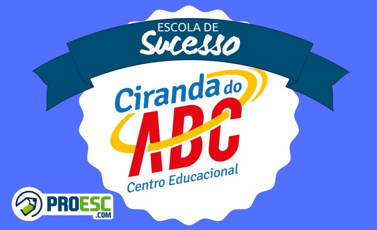 Logo da escola de sucesso Centro Educacional Ciranda do ABC